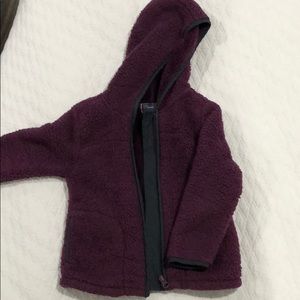 Old Navy little girls zip-up fleece